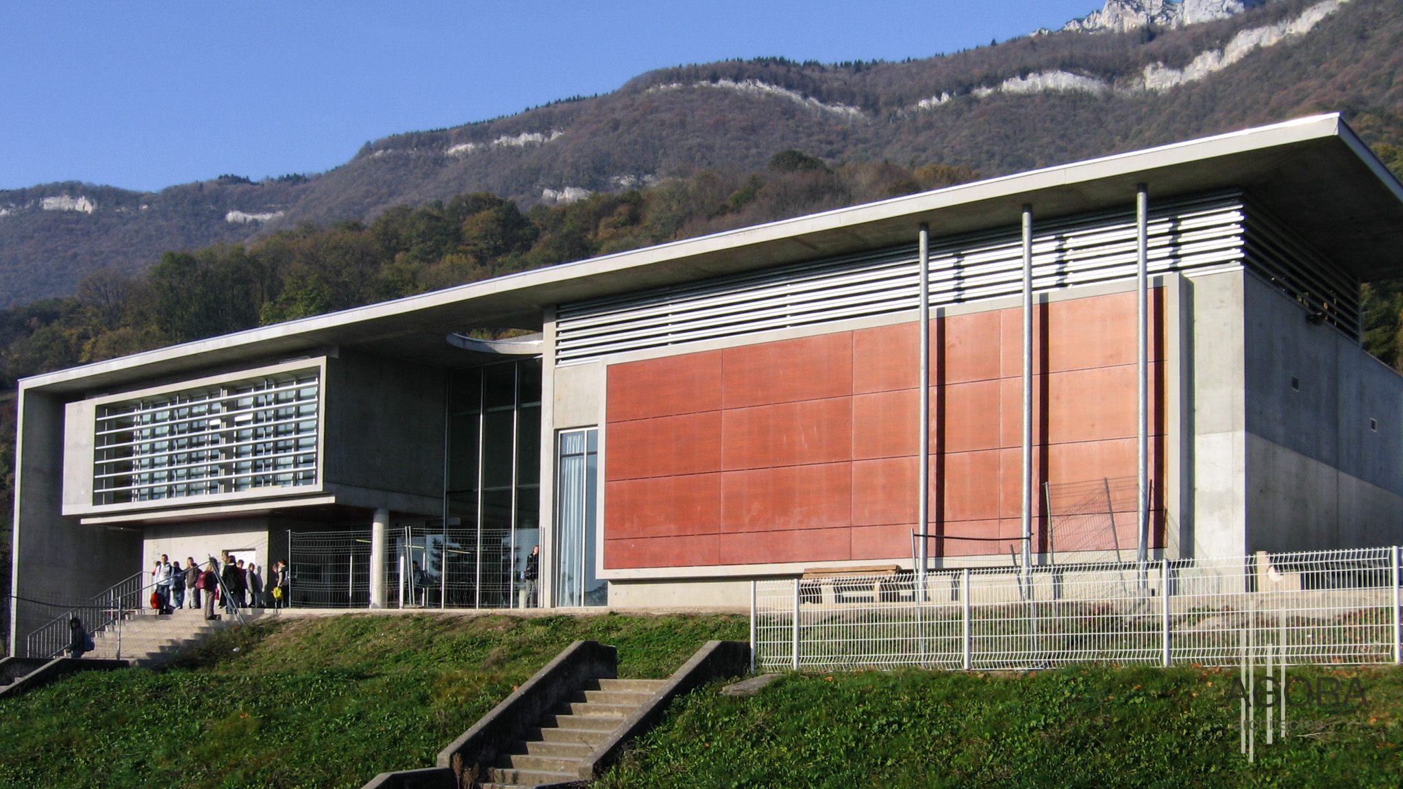 Collège La Pierre Aiguille au Touvet (38)  AGORA Architectes Grenoble